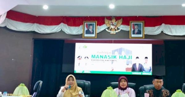 Kadinkes Jeneponto Paparkan Kebijakan Pelayanan Kesehatan Haji Dalam Manasik Haji 2025