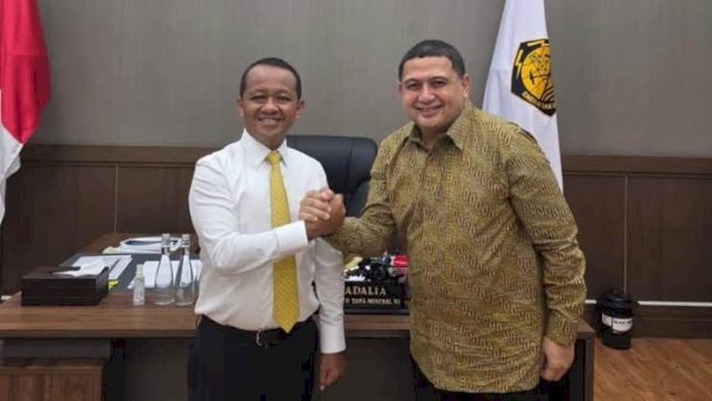 Wali Kota Munafri Temui Menteri ESDM Bahlil.