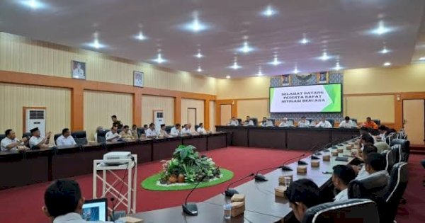 BPBD Bantaeng Gelar Rapat Mitigasi Bencana
