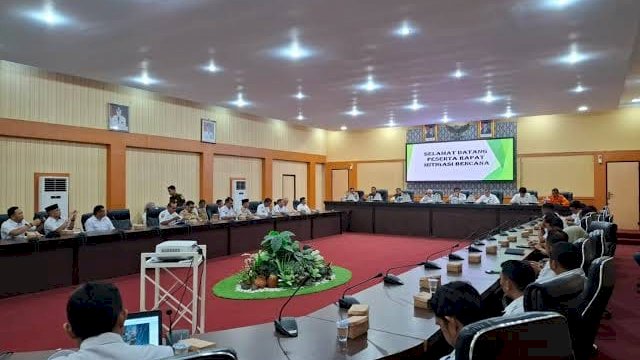 BPBD Bantaeng Gelar Rapat Mitigasi Bencana.