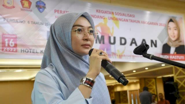 Anggota DPRD Makassar Budi Hastuti.