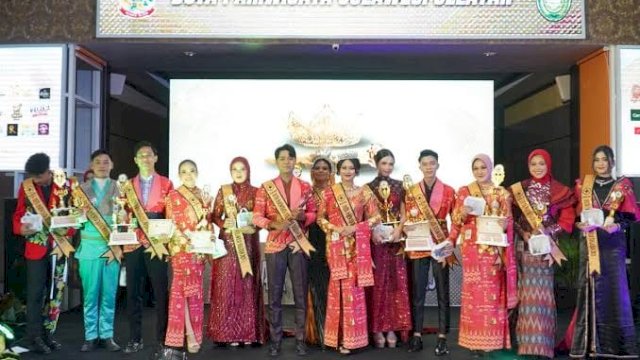 Wali Kota Tasming Dukung Penuh Ajang Duta Pariwisata Sulsel di Auditorium BJ Habibie.