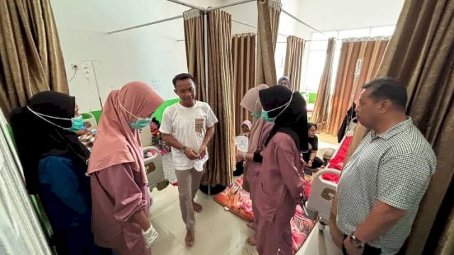 Bupati Bone Andi Asman Sidak Puskesmas Kajuara.