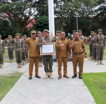 Pimpin Apel, Bupati Luwu Utara Andi Rahim Apresiasi Kinerja Satpol PP