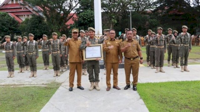 Bupati Luwu Utara Andi Rahim Apresiasi Kinerja Satpol PP.