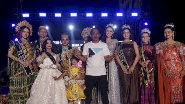 Ajang pemilihan Ana Dara Malebbi Kallolo Magaretta (AMKM) 2025 tingkat kabupaten Sidrap.