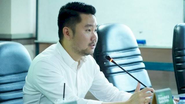 Ketua Komisi C DPRD Sulsel, Andre Prasetyo Tanta.