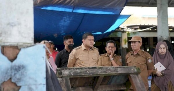 Wali Kota Makassar Munafri Arifuddin Sidak Pelelangan Ikan Rajawali