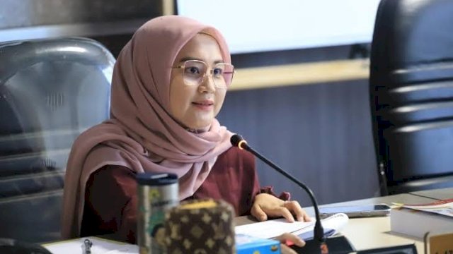 Ketua Komisi B DPRD Sulawesi Selatan, Andi Azizah Irma Wahyudiyati Irwan.