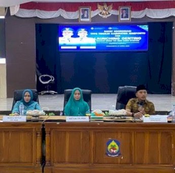 Salmawati Paris Hadiri Rakor Percepatan Penanggulangan Stunting dan Launching Program Genting