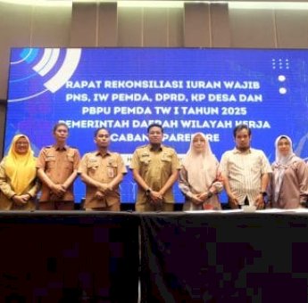 Pj Sekda Sidrap Hadiri Rekonsiliasi Iuran Wajib BPJS Kesehatan, Wujudkan Data Akurat