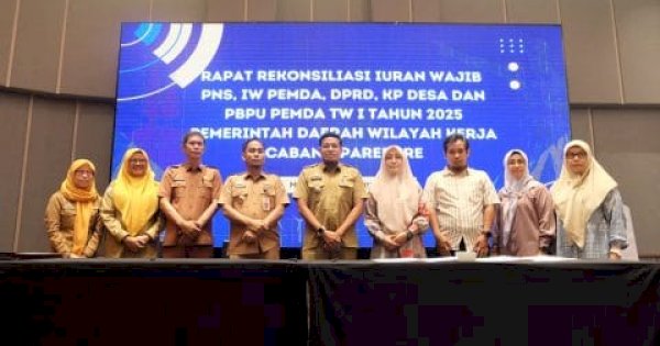 Pj Sekda Sidrap Hadiri Rekonsiliasi Iuran Wajib BPJS Kesehatan, Wujudkan Data Akurat
