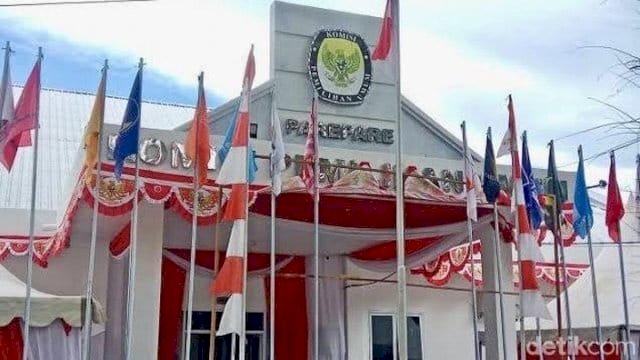 Kantor KPU Parepare.