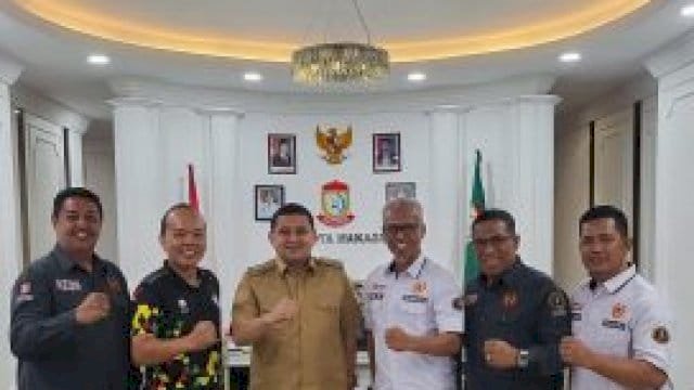 Plt Ketua KONI Makassar Temui Walikota.