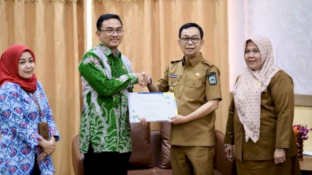 Bupati Suwardi Haseng Terima Kunjungan BKKBN.