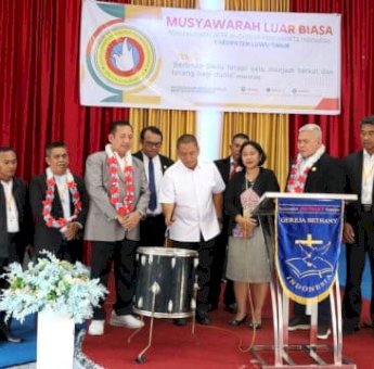 Buka MUSKABLUB PGPI, Bupati Harap Sinergi Dalam Pelayanan dan Pembangunan Umat