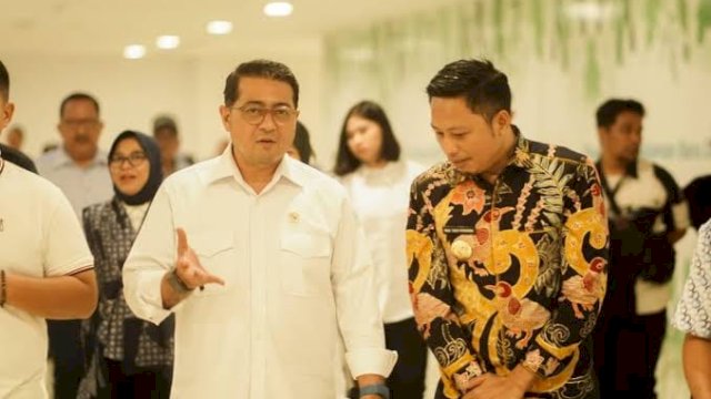 Bupati Yusuf Ritangnga Temui Menekraf.