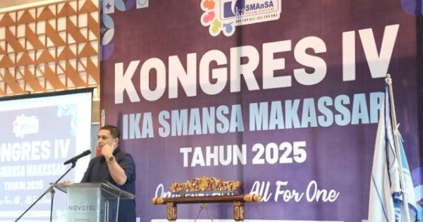 Munafri Harap IKA SMANSA Beri Kontribusi Positif untuk Pembangunan Makassar
