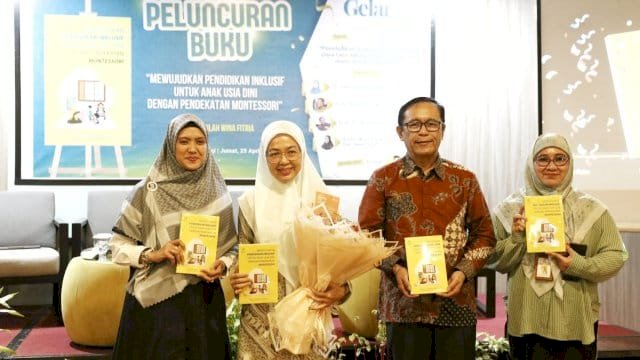 Bunda PAUD Melinda Aksa Apresiasi Peluncuran Buku Karya Adilah Wina Fitria.