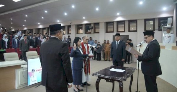 Dilantik Jadi Pj Sekda, Munafri-Aliyah Harap Nielma Palamba Jalankan Tugas Penuh Amanah