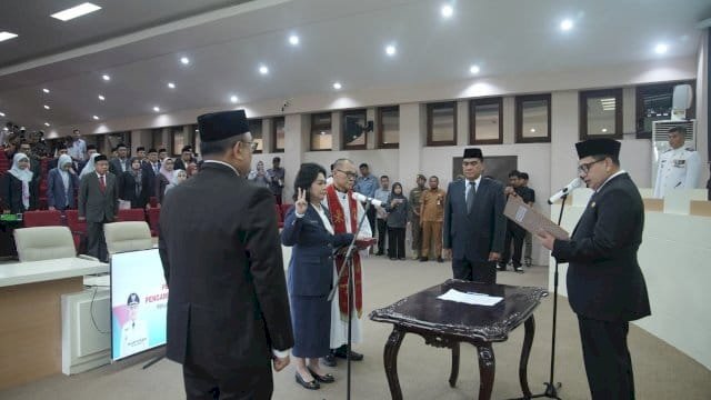 Wali Kota Munafri Lantik Nielma Pj Sekda Makassar.