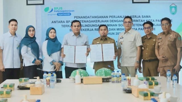 Pemkot Parepare Gandeng BPJS Ketenagakerjaan.
