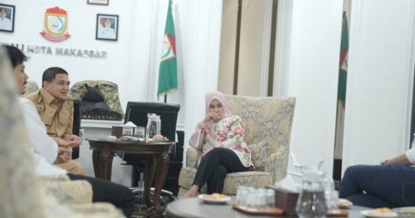 Fraksi PDIP Makassar Temui Wali Kota Munafri, Siap Dukung Program Appi-Aliyah