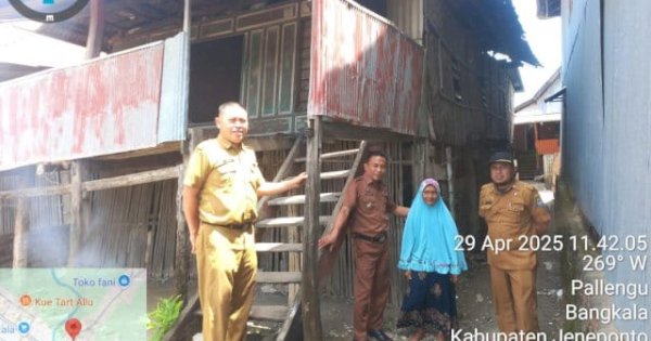 Pemkab Jeneponto Komitmen Tekan Angka Kemiskinan Ekstrem Lewa Bantuan RTLH