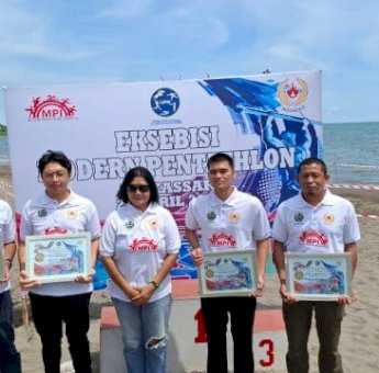 Atlet Parepare Unjuk Gigi! Raih Medali Perak di Debut Modern Pentathlon Indonesia