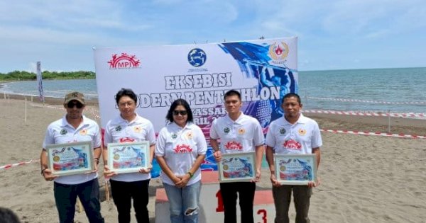 Atlet Parepare Unjuk Gigi! Raih Medali Perak di Debut Modern Pentathlon Indonesia