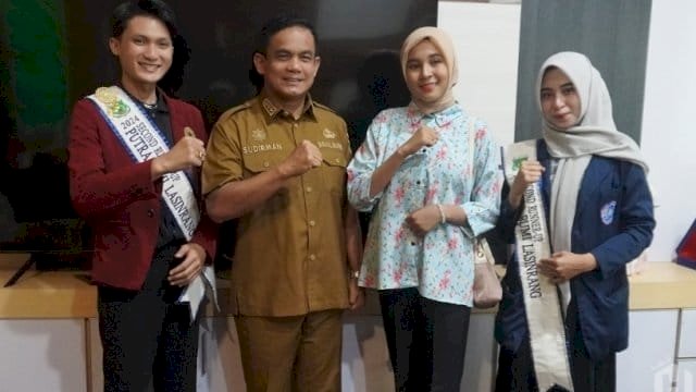 Wakil Bupati Pinrang, Sudirman Bungi, S.IP, M.Si., menerima langsung kunjungan audiensi dari Yayasan Sahabat Pemuda Prestasi Indonesia.