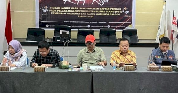 KPU Sulsel Gelar Rakor Pemutakhiran Data Pemilih PSU Palopo, 381 Pemilih TMS Dicoret