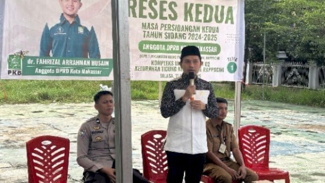 Reses di Tidung, Anggota DPRD Makassar Dokter Ical Serap Aspirasi Masyakat