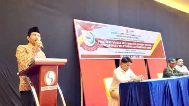 Idris Ajak Masyarakat Jaga Lingkungan Hidup Lewat Perda Pemerintah