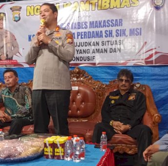 Kunjungi Sekretariat FKPM, Kapolrestabes dan Ketua DPRD Makassar, Apresiasi Peran dalam Kamtibmas