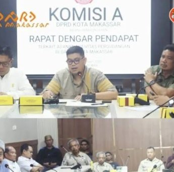 Komisi A DPRD Makassar Gelar RDP Terkait Aktivitas Pergudangan di Dalam Kota