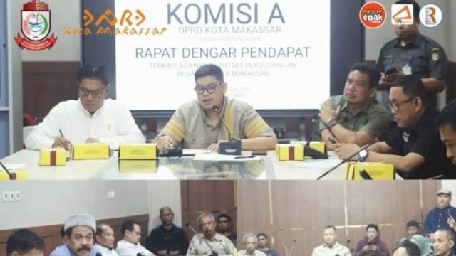 Komisi A DPRD Makassar Gelar RDP Terkait Aktivitas Pergudangan di Dalam Kota