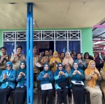TP PKK Lutim Lakukan Pembinaan Posyandu Era Baru di Desa Teromu