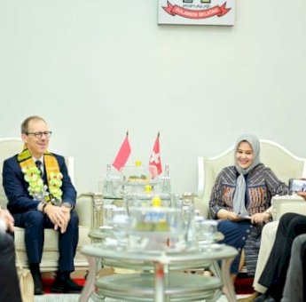 Wagub Sulsel Terima Kunjungan Kehormatan Dubes Swiss, Bahas Kerja Sama Multisektor