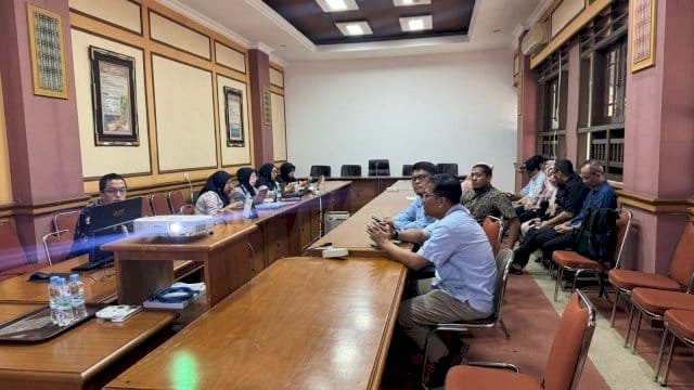 Pemprov Sulsel menerima kunjungan Tim Peneliti Badan Riset dan Inovasi Nasional (BRIN).