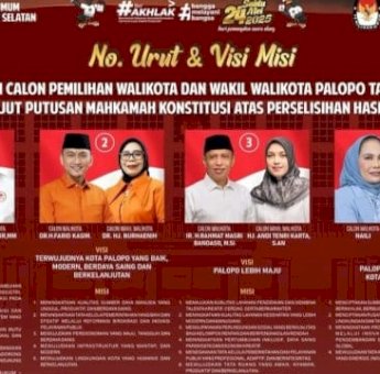 KPU Sulsel Gelar Debat PSU Pilkada Palopo Pekan Depan, Bahas 8 Sub Tema Kunci