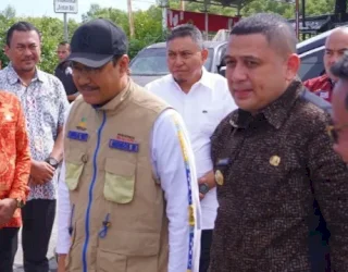 Dukung Program Presiden Prabowo, Wali Kota Munafri- Mensos Saifullah Tinjau Lokasi Sekolah Rakyat di Makassar