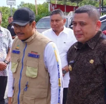 Dukung Program Presiden Prabowo, Wali Kota Munafri- Mensos Saifullah Tinjau Lokasi Sekolah Rakyat di Makassar