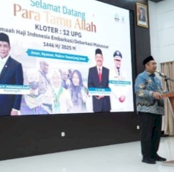 Bupati Chaidir Syam Lepas 234 JCH Asal Maros