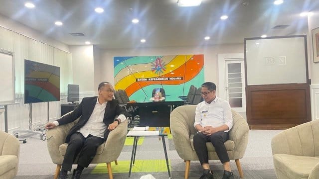 Wabup Soppeng Selle Temui Kepala BKN.