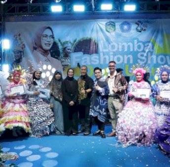 Bupati Lutim Ibas Buka Lomba Fashion Show Daur Ulang, Tampilkan Kreasi Tanpa Batas