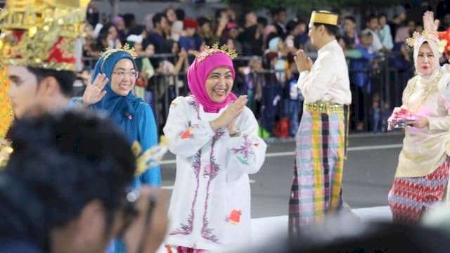 Potret Kekompakan OPD Pemkot Makassar di Indonesia City Expo APEKSI Surabaya.