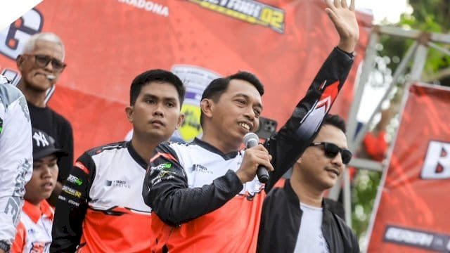 Bupati Sidrap Syaharuddin Alrif, Bersama Anggota DPRD Sidrap Maradona.
