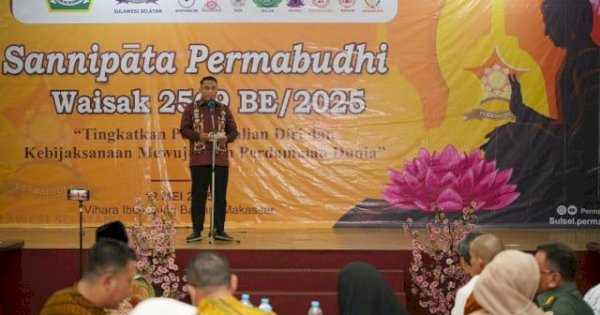 Makna Trisuci Waisak, Pemprov Sulsel Ajak Wujudkan Toleransi dan Persatuan
