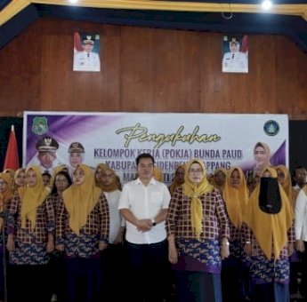 Pokja Bunda PAUD Sidrap Resmi Dikukuhkan, Siap Sukseskan Pendidikan Unggul